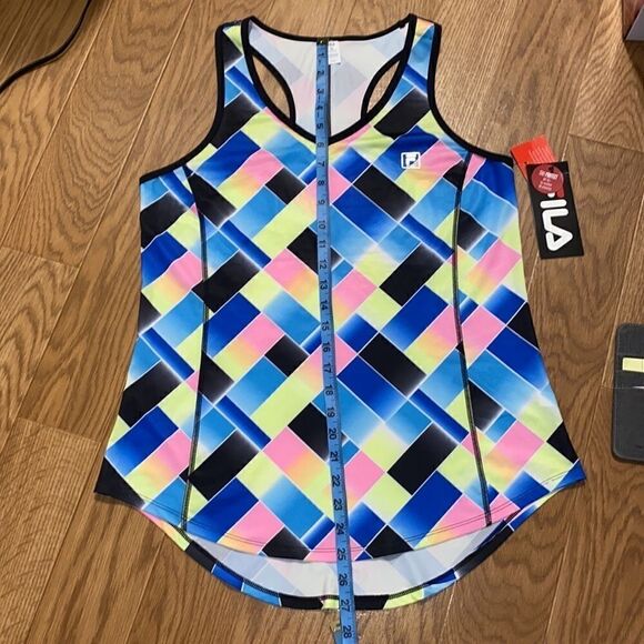 Fila Sport Women’s Multi-Color Racerback Yoga
Running Tank Top (Size Medium) NWT - Picture 8 of 8